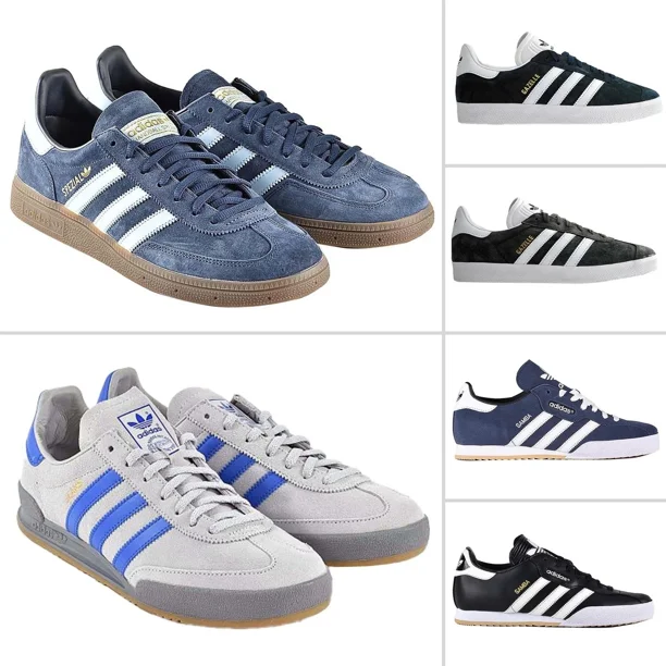 Ad-id-as Trainers Mens Casual Sport Lace Up Running Classic Shoes Uk Size 7-12
