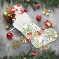 thumbnail image 6 of Coolnut 17.7 Inch Christmas Stockings, 1 PCS Blooming Watercolor Flowers Presonalized Large Stocking Sock for Family Holiday Xmas Party Decorations, 6 of 7