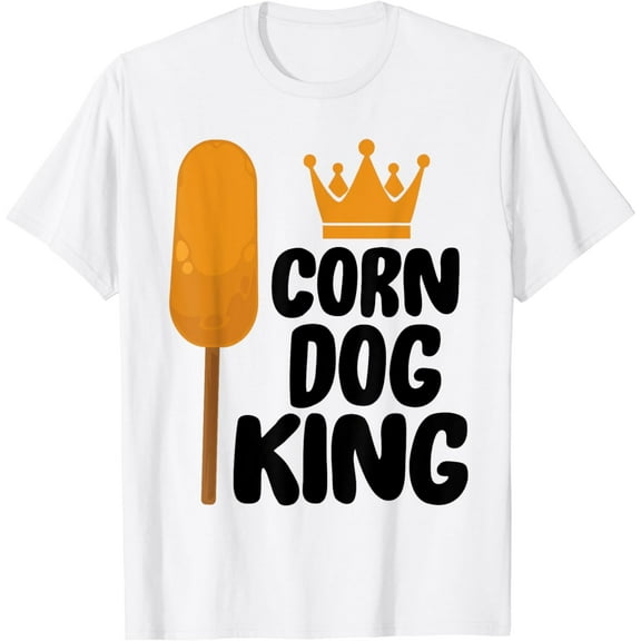 Corndog Costume T-Shirt Corn Dog King T-Shirt