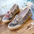 thumbnail image 2 of XIHAHA, nueva moda, suela suave antideslizante con estampado, zapatos planos para mujer, zapatillas ligeras, zapatillas de deporte para mujer, zapatillas de deporte, zapatos de enfermera, 2 of 5