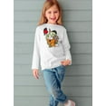 thumbnail image 2 of Funny Unicorn Donut Ii Long Sleeve Toddler -Image by Shutterstock,  2 Toddler, 2 of 4