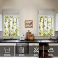 thumbnail image 4 of Rustic Wildflower Curtains 36 Inch - 3 Panel Farmhouse Bohemian Set with Vintage Floral Design, Rod Pocket, 4 of 6