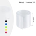 thumbnail image 2 of Unique Bargains Tube Rétractable en PVC Transparent 43mm Plat 10 Pieds pour Grand Pack de Batteries, 2 of 5