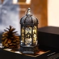 thumbnail image 3 of Eid Mubarak LED Lanterns Retro Hexagonal Glass Lights Decorations for Home Ramadan Muslim Islamic Festival Party, 3 of 5