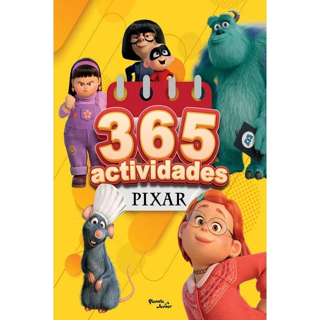 365 actividades. Pixar Blanco