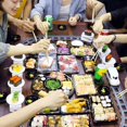 thumbnail image 2 of Sushi Train Rotary Sushi Toy Track Conveyor Belt Rotating Table Kid Food Train Set Diy Sushi Sushi, 2 of 5