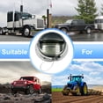 thumbnail image 6 of Cabtherlyn Truck and Trailer Twist Lock Document Holder with Wire Attached Cover, ABS Plastic Document Holder Kit (Opaque Gray) (8 PACK), 6 of 8