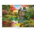 thumbnail image 5 of RoseArt Colorluxe 500-Piece Sunset at the Mill Adult Jigsaw Puzzle, 5 of 6