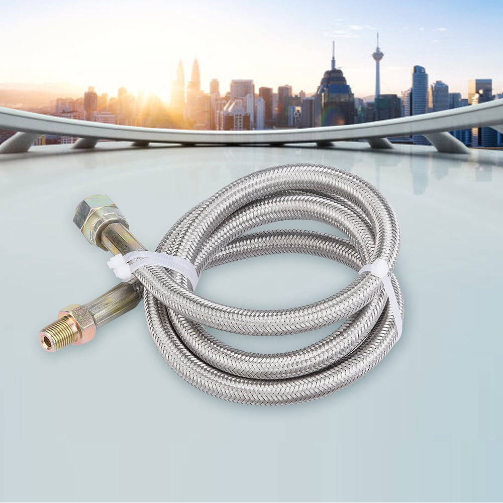 LYUMO 36inch Turbo Oil Return Drain Line Kit Supply Complete Kit for T3