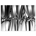 thumbnail image 2 of Black White Crystal Background - Abstract Canvas Art Print, 2 of 3