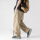 thumbnail image 4 of Pantalones de trabajo informales con pliegues y pierna ancha para hombre, color liso, verano, playa, tallas M-XXXL, 4 of 7