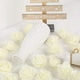 thumbnail image 2 of Cabezas De Flores De Rosas Artificiales, 100 Piezas De Rosas Sin Tallo De Marfil para Manualidades Decoración para Fiestas De Bodas 3 Cm Marfil, 2 of 4