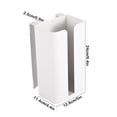 thumbnail image 3 of Ovzne Kitchen Tools Refrigerator Magnetic Paper Drawer Box Bathroom Washcloth Box Kitchen Multifunctional Storage Household Magnetic Paper Towel Box Open Ended Mo On Clearance, 3 of 6