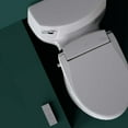 thumbnail image 2 of Brondell Swash SE600 Bidet Toilet Seat, Fits Elongated Toilets, White - Oscillating Stainless-Steel Nozzle, Warm Air Dryer, Ambient Nightlight, 2 of 11