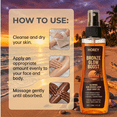 thumbnail image 4 of HOREY Bronze Tanning Oil Spray,4fl oz, 4 of 6