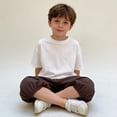 thumbnail image 7 of Asxite Boys Solid Capris Elastic Waist Casual Summer with Pockets 6 M-12 Y, 7 of 7
