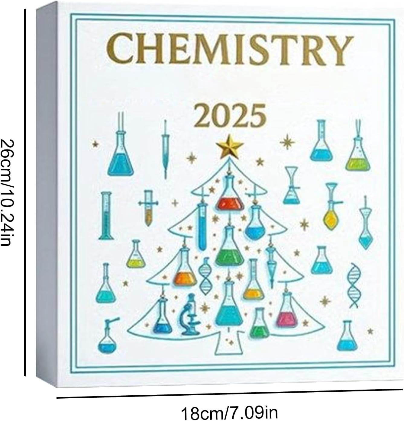 Calendrier De L'Avent Scientifique 2025 – 24 Expériences STEM – Cadeau Noël 8-12 Ans