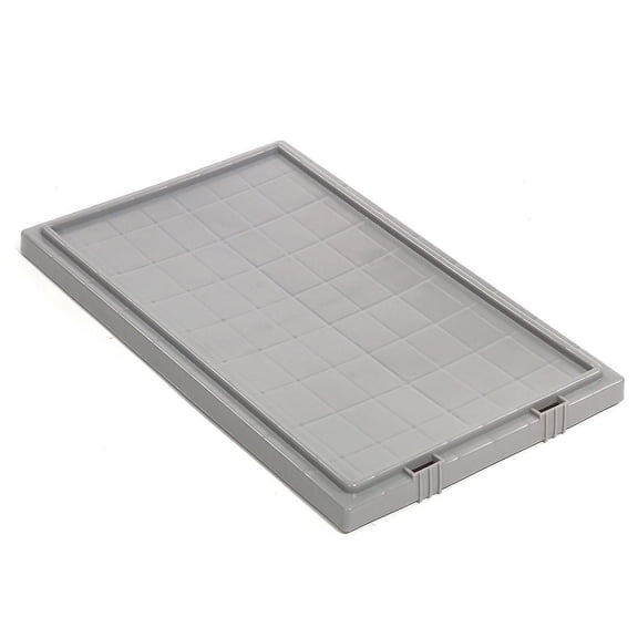 Global Industrial™ Lid LID201 for Stack and Nest Storage Container SNT200 Gray