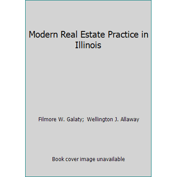 Pre-Owned Modern Real Estate Practice in Illinois (Paperback) 1427748322 9781427748324