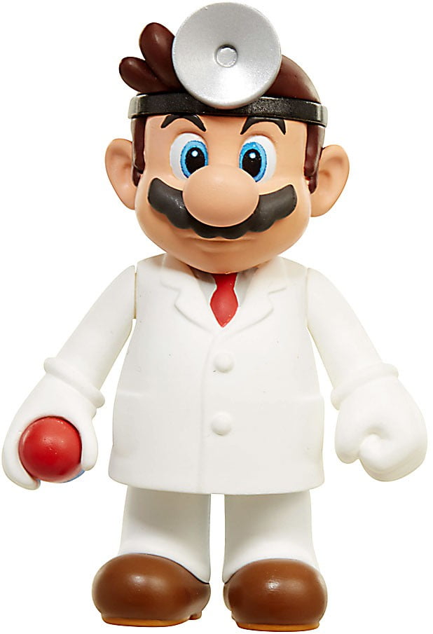 World of Nintendo Super Mario 2.5" Doctor Mario Figure