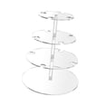 thumbnail image 4 of Estante de exhibición colgante para copas, soporte para flauta de champán con múltiples niveles de acrílico extraíble para eventos comerciales, Estilo C, 4 of 8