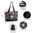 thumbnail image 2 of FORMRS Canvas Laptop Tote Bag for Women with 15.6" Computer Compartments Shoulder Handbag, Christmas Splendor, 2 of 7