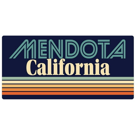 

Mendota California 5 x 2.5-Inch Fridge Magnet Retro Design