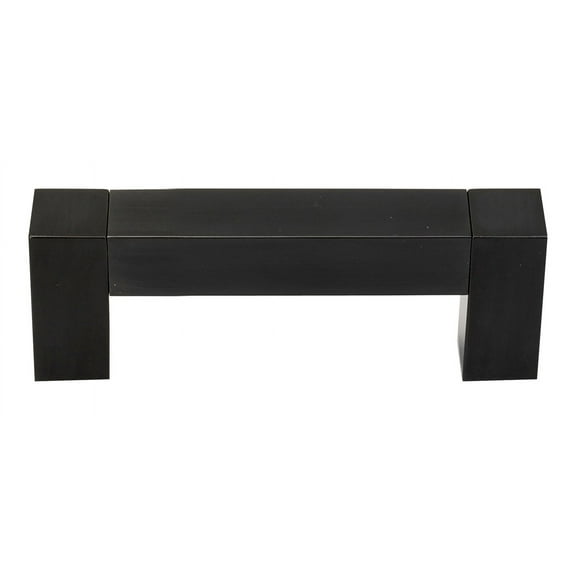 Alno A420-3-BRZ Block 3" Cabinet Pull Bronze