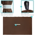 thumbnail image 2 of Sunnydaze 103" x 80.25" 4-Piece Gazebo Sidewall Set, Brown Polyester Curtains, 2 of 7