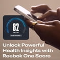 thumbnail image 3 of Reebok Smart Ring for Women or Men - Matte Silver, Size 12 Fitness Ring - The Next Generation of Wearable Technology - Fitness and Sleep Tracker, 3 of 7