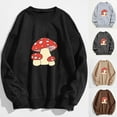 thumbnail image 4 of Hoodies For Teens Boys Womens Cute Frog Sweatshirt Kawaii Mushroom Hoodie For Teen Girls Clothes Graphic Design Pullover Sweatshirts Boys Hoodies Size 10 12 14-16 Christmas Black, 4 of 7