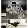 thumbnail image 1 of Cwi Lighting Queen 4 Light Flush Mount With Chrome Finish, 1 of 2