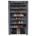 thumbnail image 5 of Ktaxon 10 Tiers Shoe Rack Shoe Shelf Shoe Storage Cabinet Organizer Space Saving Shoes Tower with Dustproof Cover Closet, Multiple Colors, 5 of 9