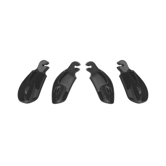 Vonxyz Black Nose Pads Nosepieces Replacement for Oakley Jawbone/Racing Jacket/Split Jacket Sunglasses