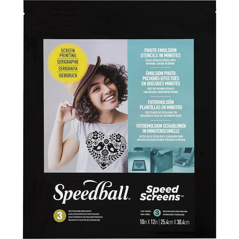 Speedball Basic Screen Printing Kit for Stencil Method