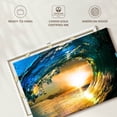 thumbnail image 6 of Elephant Stock Dynamic Ocean Wave Wall Art - Horizontal Canvas Wall Art - Hallway Wall Decor - Beach Canvas - Orange And Teal Decor - 45" x 30", 6 of 8