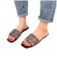 thumbnail image 4 of Zapatillas sin cordones para la playa con paillette de cristal plano informales a la moda para mujer Wmkox8yii ytu11421, 4 of 9