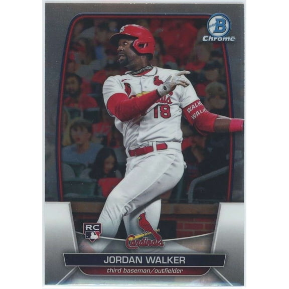 MLB 2023 Bowman Chrome    Jordan Walker #18 (Rookie)