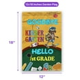 thumbnail image 5 of Back to School German Shorthaired Pointer Goodbye Kindergarten Hello 1st Grade Garden Flag 12x18in Double Sided GSP Lover Dog Gift Outdoor Decor - 02011, 5 of 5