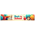 thumbnail image 3 of Back to School Books Clock Kids Poster Backdrop Banner Classroom Supplies Educational Decorations School Event Party Photography Props, 3 of 4