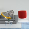 thumbnail image 2 of Elodie Couverture Tricotée Douce à Rayures pour Chambre, Sofa, Lit, Chaise avec Pouf Rond, Repose-Pieds, Tabouret, Banc, Siège pour la Déco de la Maison, 2 of 8