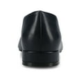 thumbnail image 4 of Journee Womens Carmin Slip On Low Block Heel Pointed Toe Dress Flats, Widths Available, 4 of 10