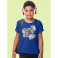 thumbnail image 2 of Cute Koala Laughing T-Shirt Juniors -Image by Shutterstock,  x-Large, 2 of 4