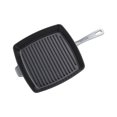 thumbnail image 3 of STAUB Grill Pans 30 cm Cast Iron Square American Grill, Graphite-Grey (Visual Imperfections - B STOCK), 3 of 11