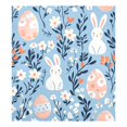 thumbnail image 6 of Yayeee Magnetic Dishwasher Cover for The Front Decoration Home Kitchen Machine Sticker Protector, Floral Easter Rabbits, 6 of 6