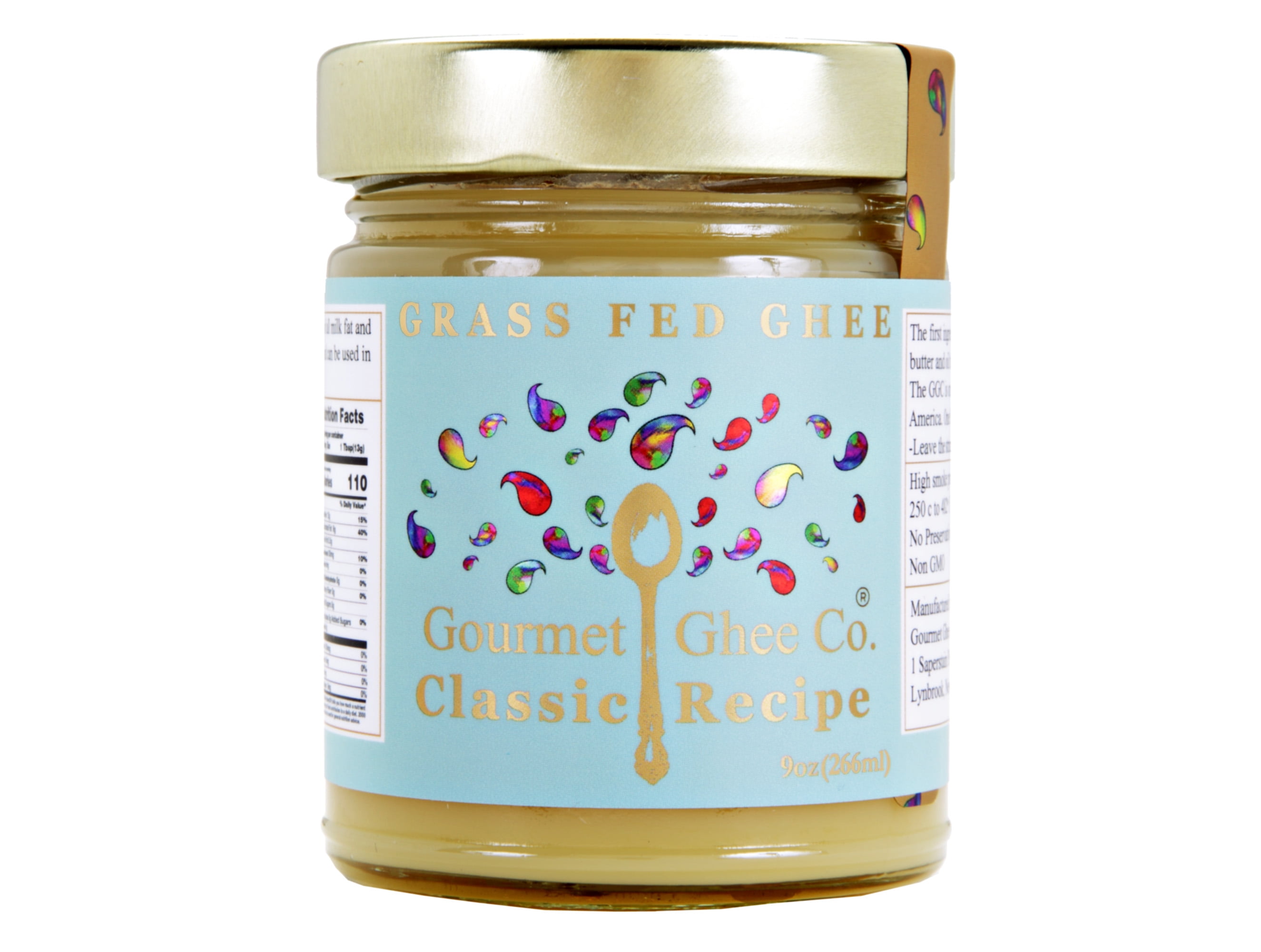 Classic Ghee Butter By The Gourmet Ghee Company, Grass Fed, Lactose