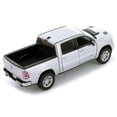 thumbnail image 3 of 2019 RAM 1500 Laramie Crew Cab Pickup Truck Silver Metallic 1/24 Diecast Model Car by Motormax, 3 of 3