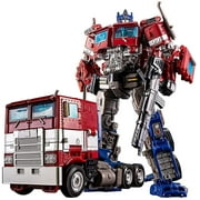 DJH-Deformation Robot Toy, Car Robot Toys, Optimus Prime Toys, Action Figure Deformation Car Model, Alloy Deformation Portable Robot Toys, Kids (D)-1