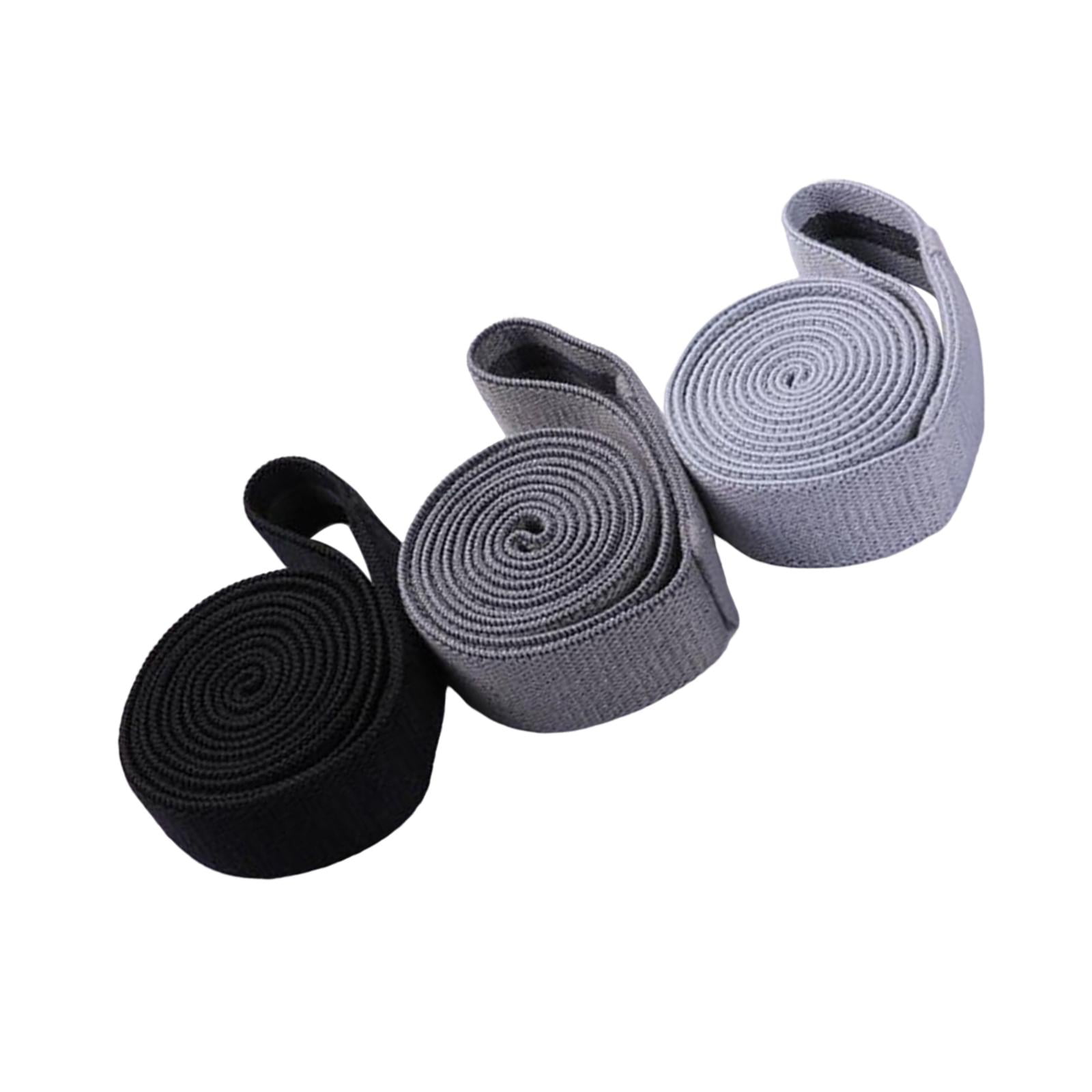 DimyFew Long Resistance Bands Set Pull up Assistance Bands Stretch Workout Loop Band for Gray Black