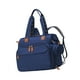 thumbnail image 5 of Bolsa de pañales, mochila con compartimento para zapatos, organizador divisor seco-húmedo, bolsa de viaje portátil, estuche para chupetes para las toa Azul, 5 of 8